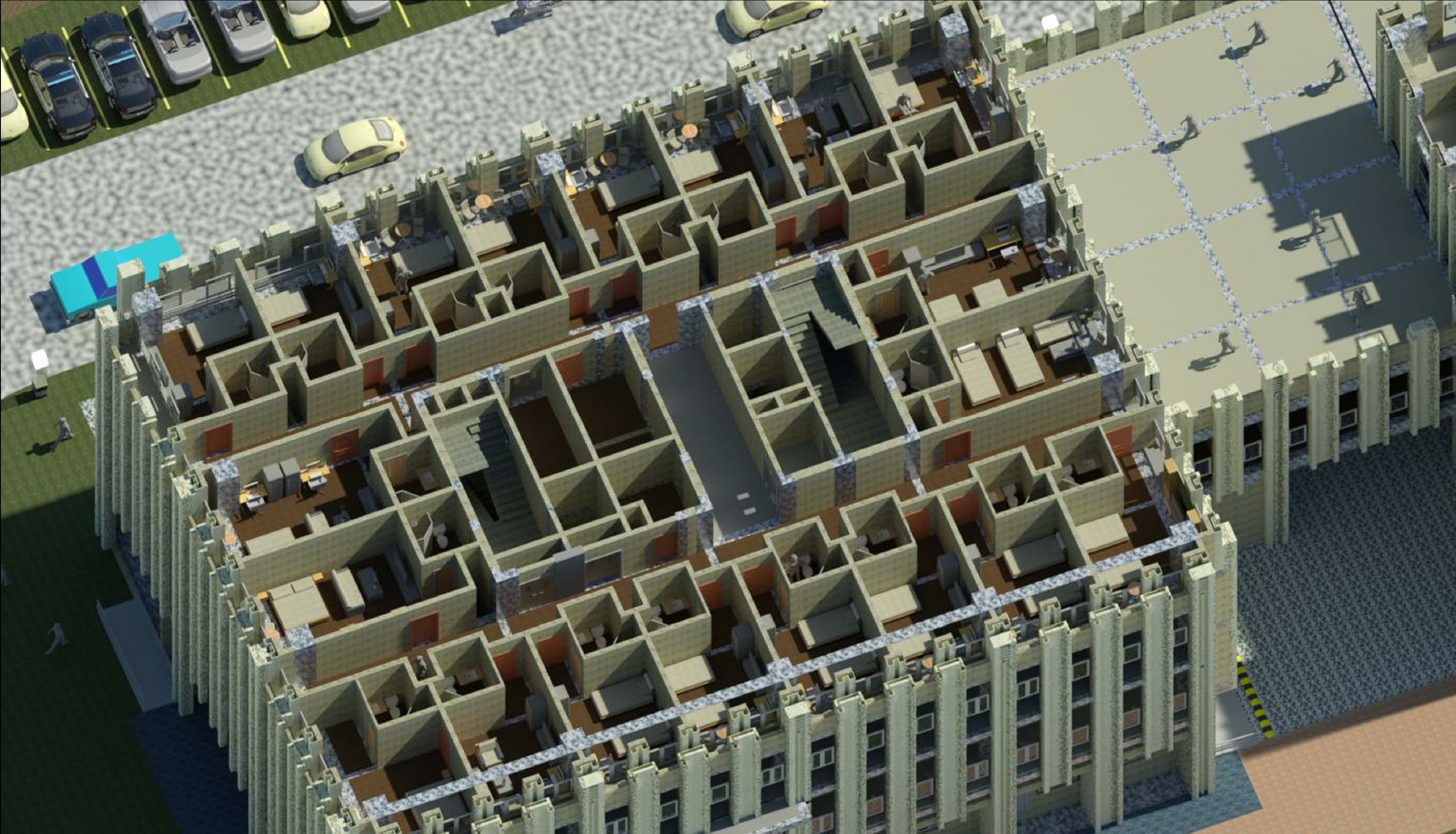 revit-某层房间装饰效果图.jpg
