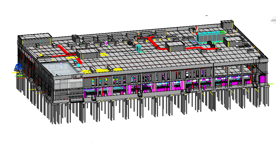 “建模大师杯”全国BIM建模网络争霸赛 - 中新药业项目