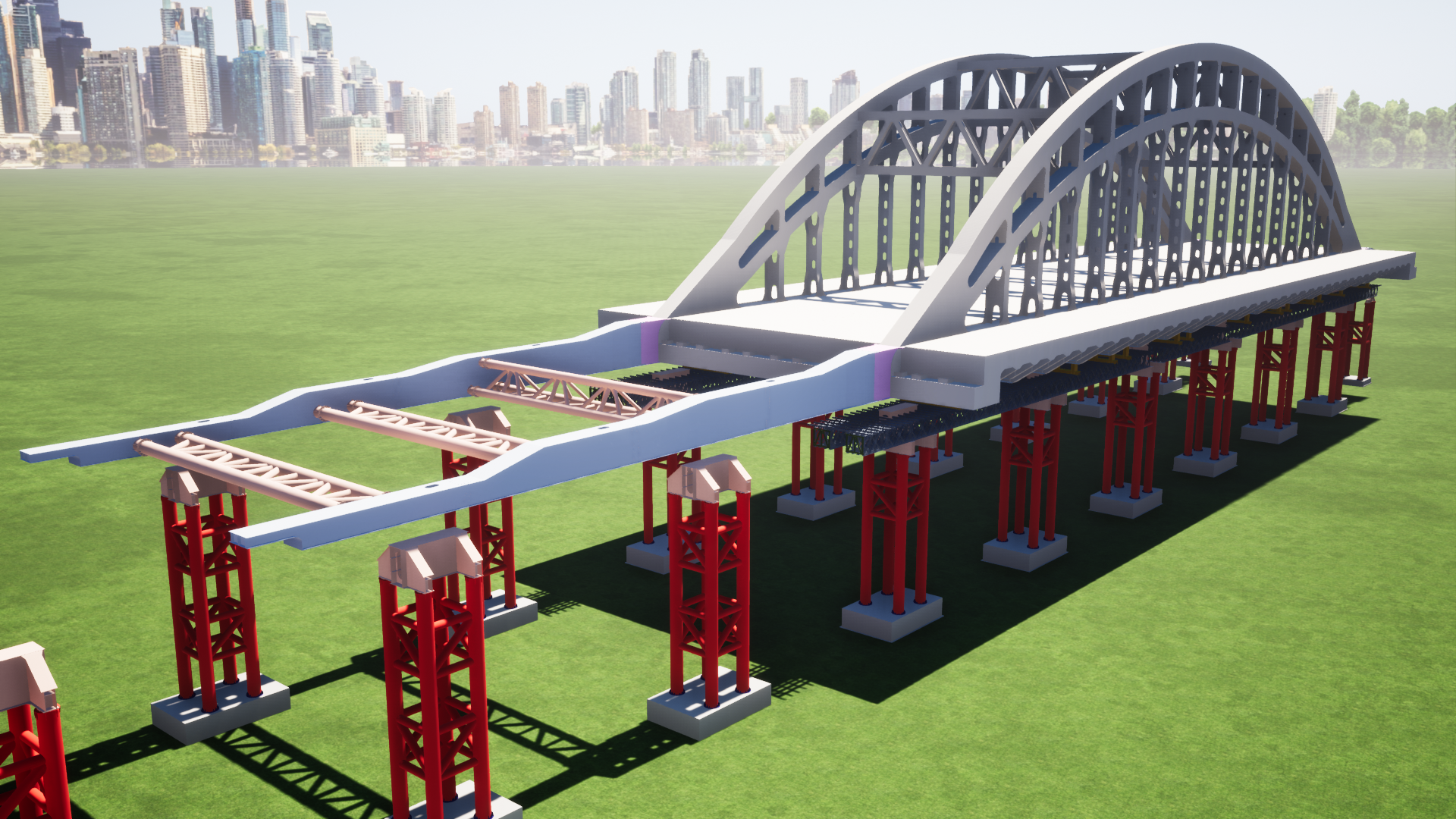 "建模大师杯"全国bim建模网络争霸赛 - 北京铁路枢纽丰台特大桥1-112m