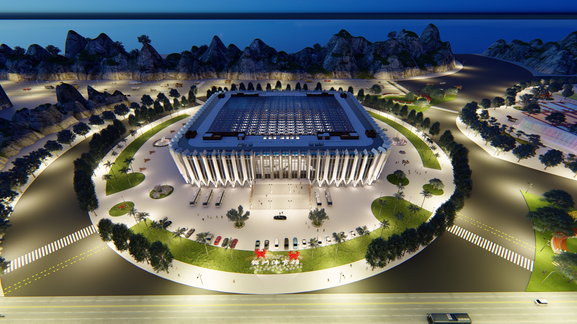 “建模大师杯”全国BIM建模网络争霸赛 - 韶州体育馆